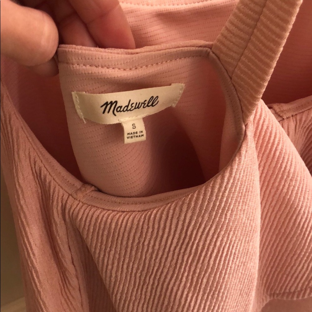 Madewell Texture & Thread Tiered Tank Top - Picture 6 of 7